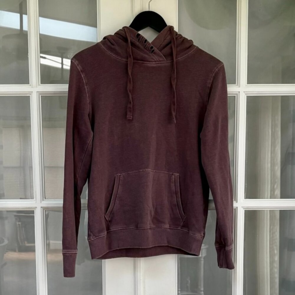 Aeropostale Ripped Design Cotton Hoodie Sweatshirt